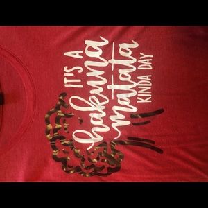 Hakuna Matata shirt for Disney